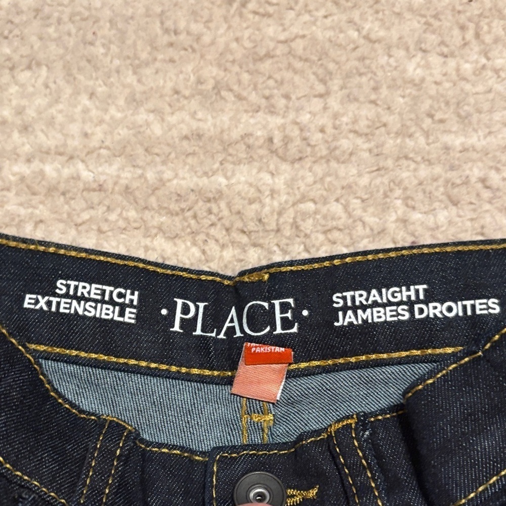 Children place Deep Indigo Straight Jeans. Never worn. - Picture 2 of 4